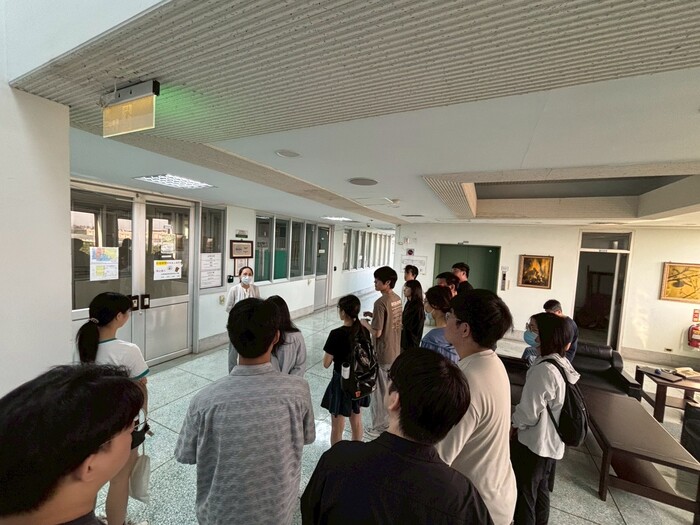 參訪動物用藥品檢定中心